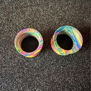 New 14mm Ear Plugs piercings Earrings lobes never worn